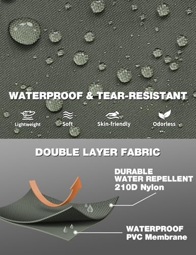 Waterproof Fishing Waders for Men Women| 2-Ply Nylon/PVC Chest Wader with Boots for Fly Fishing - Image 3
